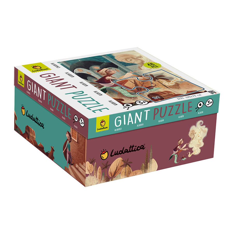 Ludattica Giant Puzzle 'Αλαντίν' 48 τεμ.