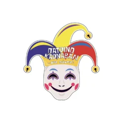 Happy Donkey Μαγνητάκι 'Πατρινό Καρναβάλι Για Πάντα' (MAGC-12)