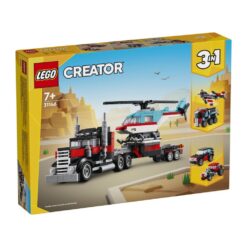 LEGO Creator 'Flatbed With Helicopter' 3 σε 1