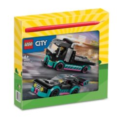 LEGO City Λαμπάδα 'Race Car & Car Carrier Truck'