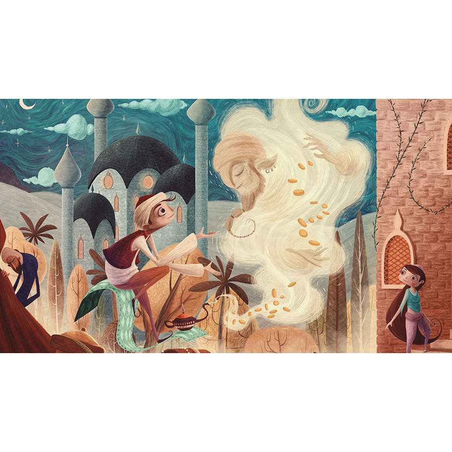 Ludattica Giant Puzzle 'Αλαντίν' 48 τεμ. - Image 2