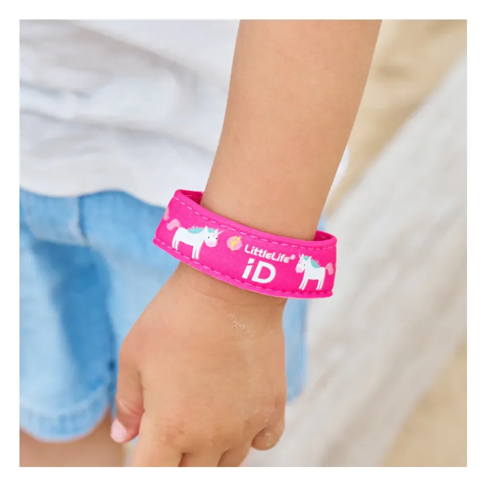 LittleLife Safety Child iD Bracelet - Unicorn - Image 2