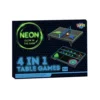 Luna Toys Επιτραπέζια Παιχνίδια 'Νέον 4 Σε 1' (000623322)