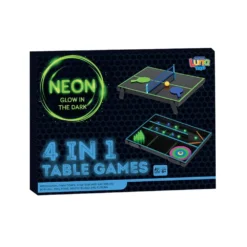 Luna Toys Επιτραπέζια Παιχνίδια 'Νέον 4 Σε 1' (000623322)
