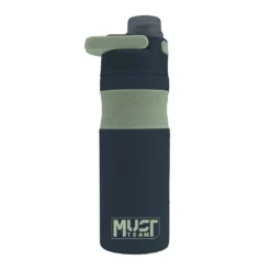 Must Team 'Θερμος 500ml Ανοξείδωτο Σκουρο Λαδι' - Μαύρο-2