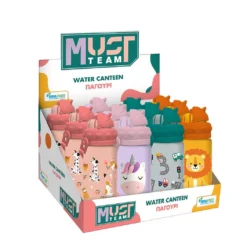 Must Team 'Παγούρι Pctg 430ml Με Καλαμακι'-GROUP-1