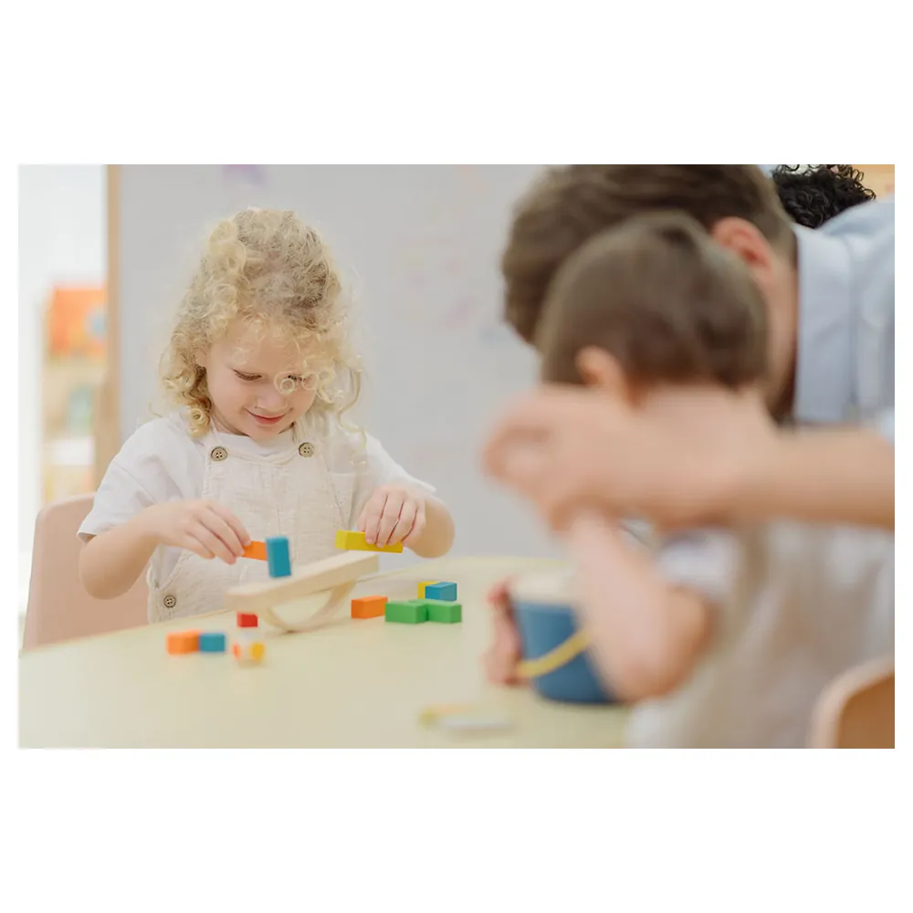 Plan Toys 'Ξύλινο Παιχνίδι Ισορροπίας Με Φορτία' - Image 2