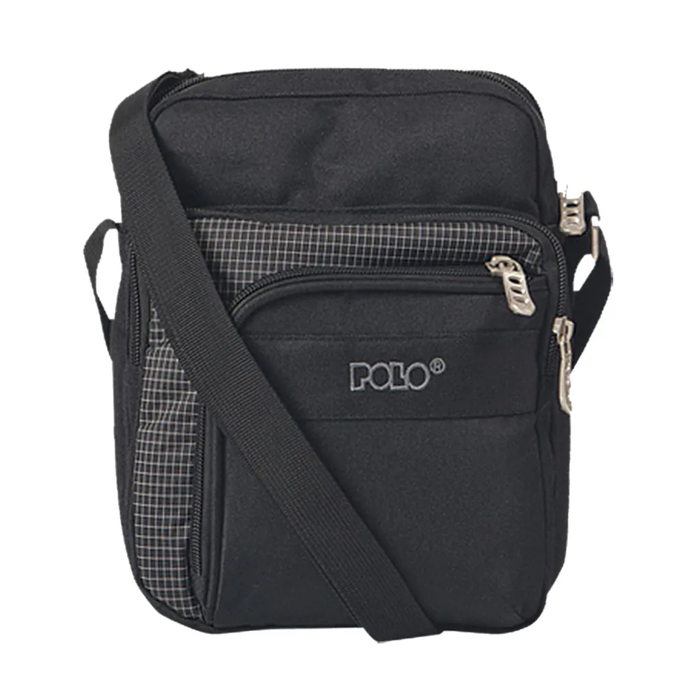 Polo Τσαντάκι Ώμου 'Strike-L' - Ανθρακί