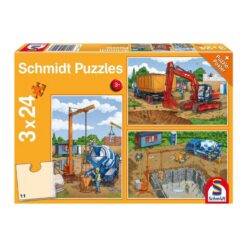 Schmidt Puzzle 'Εργοτάξιο' 3x24 τμχ